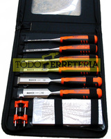 Set de Formones Bahco 424P-S6-ZC