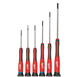 Set de 6 Destornilladores de Precision Milwaukee 48-22-2606