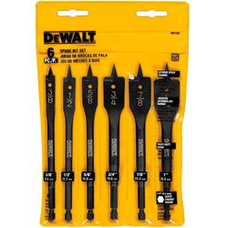 Set de 6 Mechas Pala para Madera DeWalt DW1587